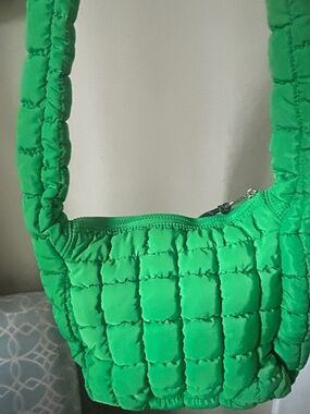 Green Quilted Free People Crossbody Sling Bag -  Free People Movement